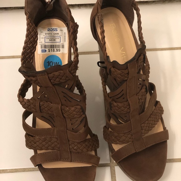 Brown Strappy Sandals - Picture 4 of 8